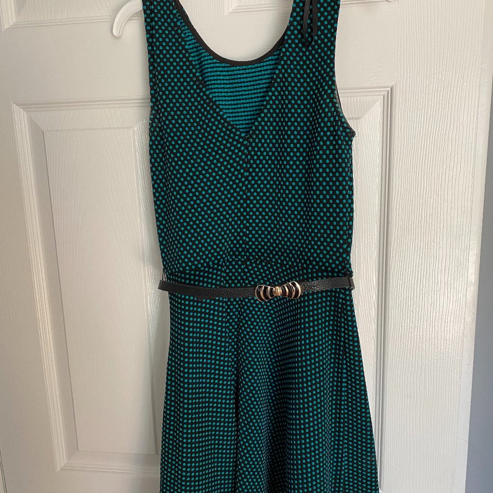 Polka Dot Dress with belt
